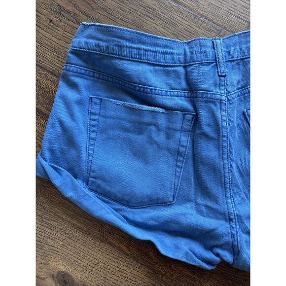 Blue One Teaspoon Denim Shorts - Picture 6 of 7